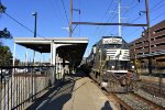 I got lucky and saw this NS local freight heading eastbound past the Norristown Transportation Center